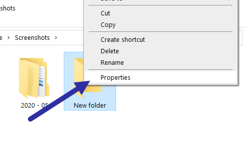 修正フォルダエラーにアクセスする権限がありません-プロパティ